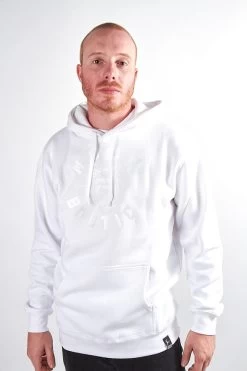 Moonbootica Logo Hoodie White White