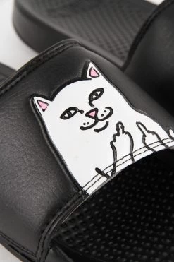 RIPNDIP Lord Nermal Slides Black -Urban Style Verkauf AnimalTracks 416 36747 1280x1280