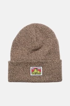 BEN DAVIS Beanie MARLED BROWN
