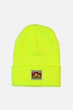 BEN DAVIS Beanie SAFETY YELLOW