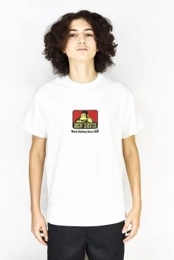 BEN DAVIS Classic Logo Tee WHITE