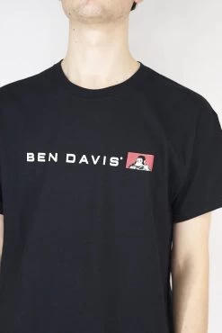 BEN DAVIS Flat Line Logo Tee BLACK -Urban Style Verkauf BEN DAVIS Flat Line Logo Tee BLACK 1 46960 1280x1280