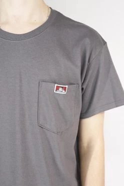 BEN DAVIS Pocket Tee CHARCOAL -Urban Style Verkauf BEN DAVIS Pocket Tee CHARC 46957 1280x1280