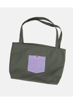 Ben Davis Canvas Tote Bag Olive