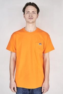 BEN DAVIS Pocket Tee ORANGE