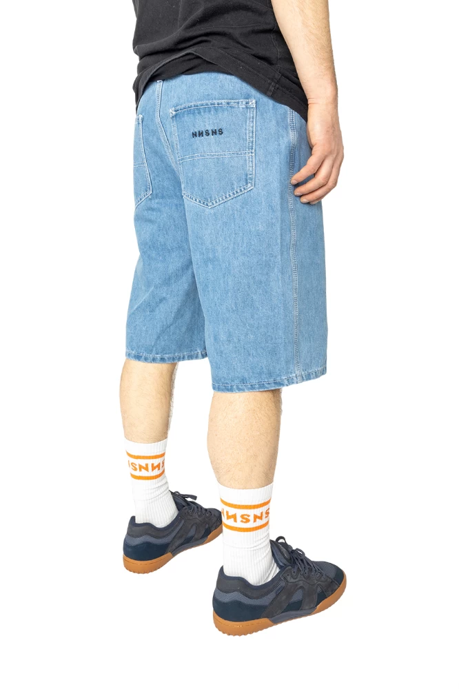 NNSNS Clothing Biggerfoot Jort White Denim 6 NNSNS Clothing Biggerfoot Jort White Denim – Bild 4