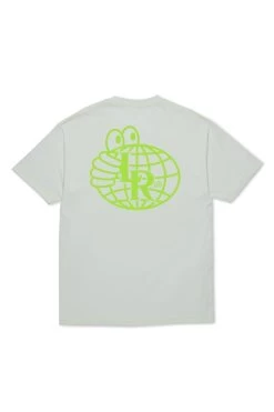 Last Resort AB Atlas Monogram SS Tee Green Tint Neon