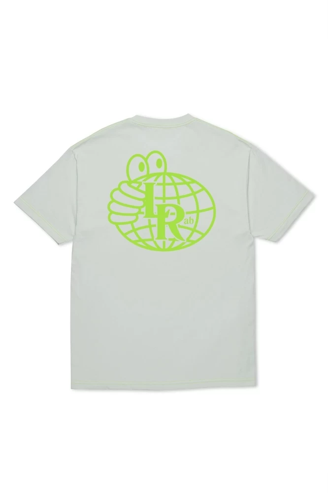 Last Resort AB Atlas Monogram SS Tee Green Tint Neon 3 Last Resort AB Atlas Monogram SS Tee Green Tint Neon