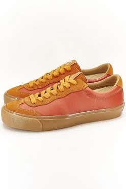 Last Resort AB VM004 Milic Leather/Suede Lo Duo Orange Gum
