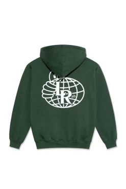Last Resort Atlas Monogram Hoodie Forest Green