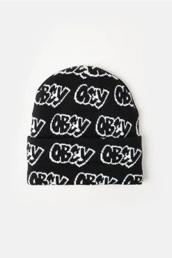 OBEY Good Times Beanie Black Multi