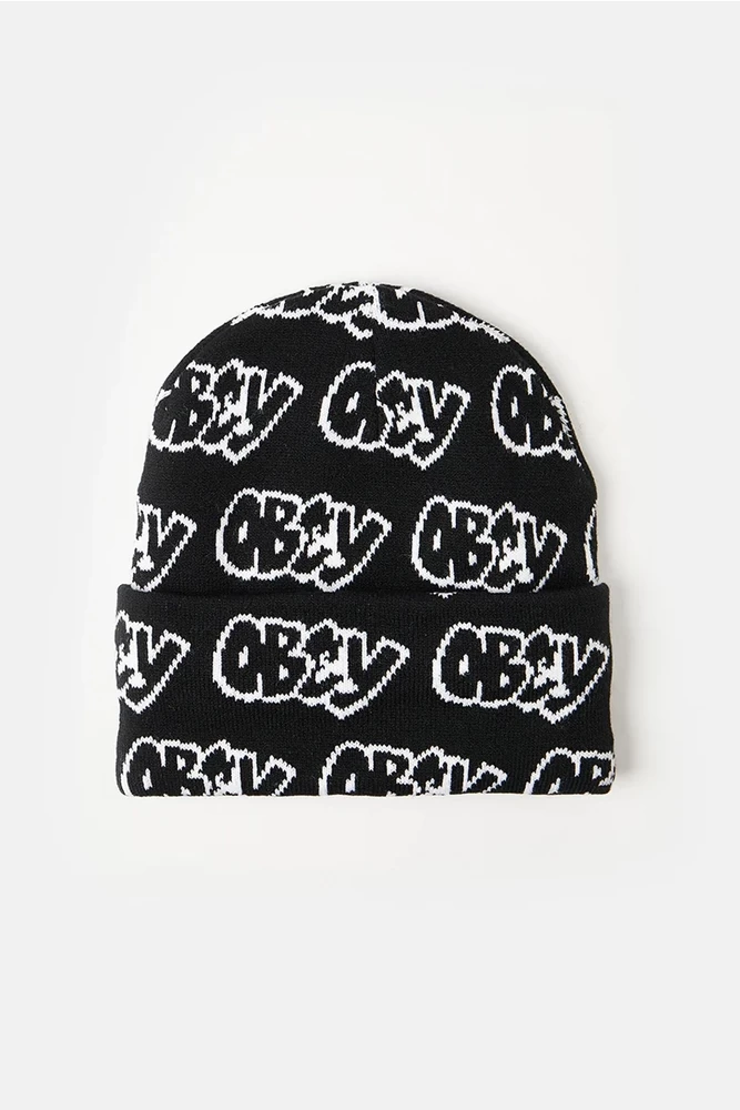 Urban Style Verkauf -Urban Style Verkauf OBEY Good Times Beanie Black