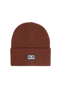 OBEY Icon Eyes Beanie Sepia