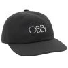 Obey Basque 6 Panel Strapback Black -Urban Style Verkauf Obey Basque 6 Panel Strapback Black 1 63157 1280x1280