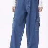 Obey Big Wig Cargo Denim Pant Stonewash Indigo -Urban Style Verkauf Obey Big Wig Cargo Denim Pant Stonewash Indigo 2 63496 1280x1280