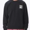 Obey Kinney Crew Sweater Black -Urban Style Verkauf Obey Eyes Icon Crew Black 64612 1280x1280