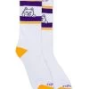 RIPNDIP Peeking Nermal Socks Purple & Gold -Urban Style Verkauf PEEKING NERMAL SOCKS PURPLE GOLD 65908 1280x1280