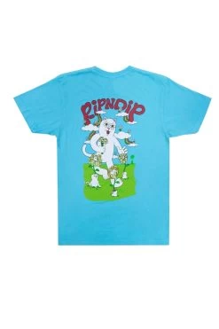 RIPNDIP Flower Power Tee Baby Blue
