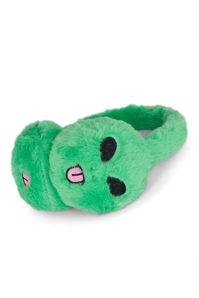 RIPNDIP Lord Alien Sherpa Earmuffs Green 4 RIPNDIP Lord Alien Sherpa Earmuffs Green – Bild 2