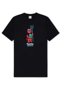 RIPNDIP DevilNerm World Tee Vintage Black