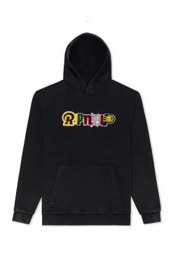 RIPNDIP FAN FAVE HOODIE BLACK WASH