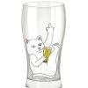 RIPNDIP HALF FULL BEER GLASS CLEAR -Urban Style Verkauf Ripndip HALF FULL BEER GLASS CLEAR 66007 1280x1280