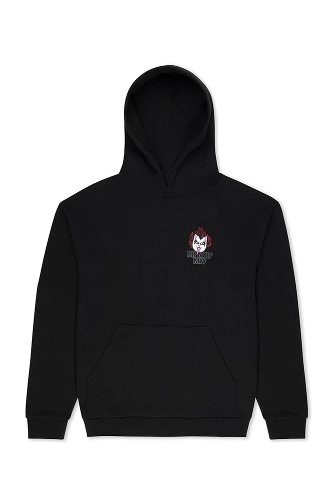 RIPNDIP Heavens On Fire Hoodie BLACK 4 RIPNDIP Heavens On Fire Hoodie BLACK – Bild 2