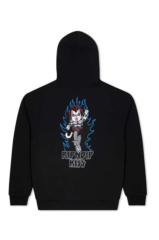 RIPNDIP Heavens On Fire Hoodie BLACK 3 RIPNDIP Heavens On Fire Hoodie BLACK