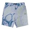 RIPNDIP Hypnotic Twill Shorts Grey / Lavender / Neon