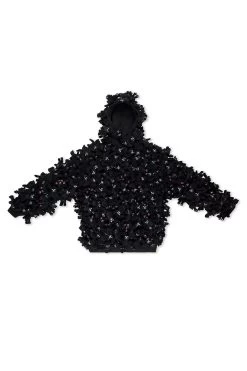 RIPNDIP JERMIE PLUSH HOODIE BLACK