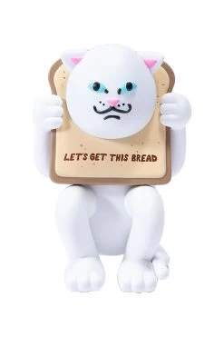 RIPNDIP Lets Get This Bread Vinyl Figure White