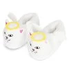 RIPNDIP Lord Angel Plush Slippers White -Urban Style Verkauf Ripndip LORD ANGEL PLUSH SLIPPERS WHITE 65963 1280x1280
