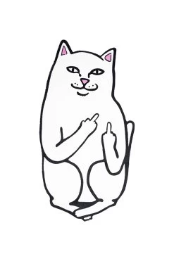 RIPNDIP Lord Nermal 6ft Rug White