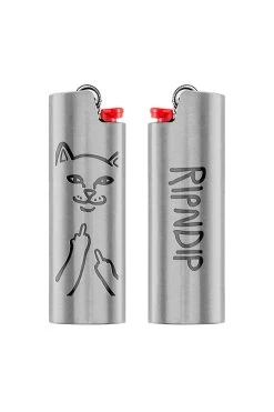 RIPNDIP LORD NERMAL LIGHTER COVER SILVER