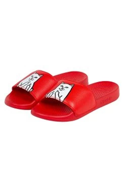 Ripndip Lord Nermal Slides Red