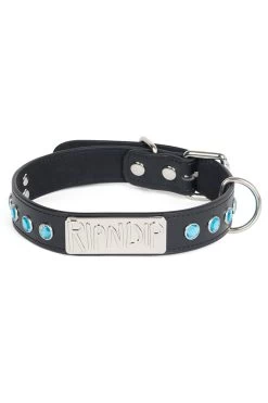 RIPNDIP Lord Nermal Studded Pet Collar Black