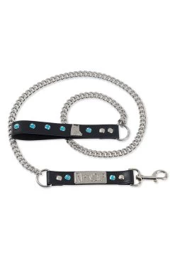RIPNDIP Lord Nermal Studded Pet Leash Black