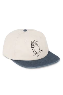 RIPNDIP Los Feliz 6 Panel Charcoal & Cream