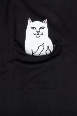 RIPNDIP Lord Nermal Pocket Tee Black -Urban Style Verkauf Ripndip Lord Nermal Pocket Tee Black 52981 1280x1280