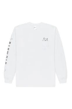 RIPNDIP Lord Nermal Pocket Tee LS White