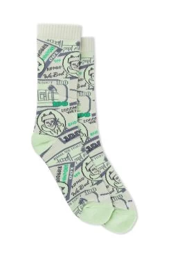 RIPNDIP Moneybag Socks Olive