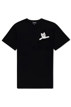 RIPNDIP Nermy Buddy Pocket Tee Black