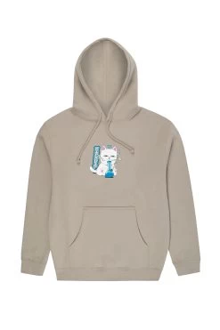 RIPNDIP Puff Puff Hoodie Cement