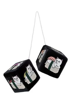 RIPNDIP SUSHI NERM FUZZY DICE BLACK