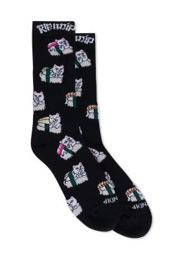RIPNDIP Sushi Nerm Sock Black