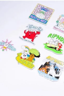 RIPNDIP Overthinking Sticker Pack -Urban Style Verkauf Ripndip Spring 2021 Sticker Pack1 52962 1280x1280