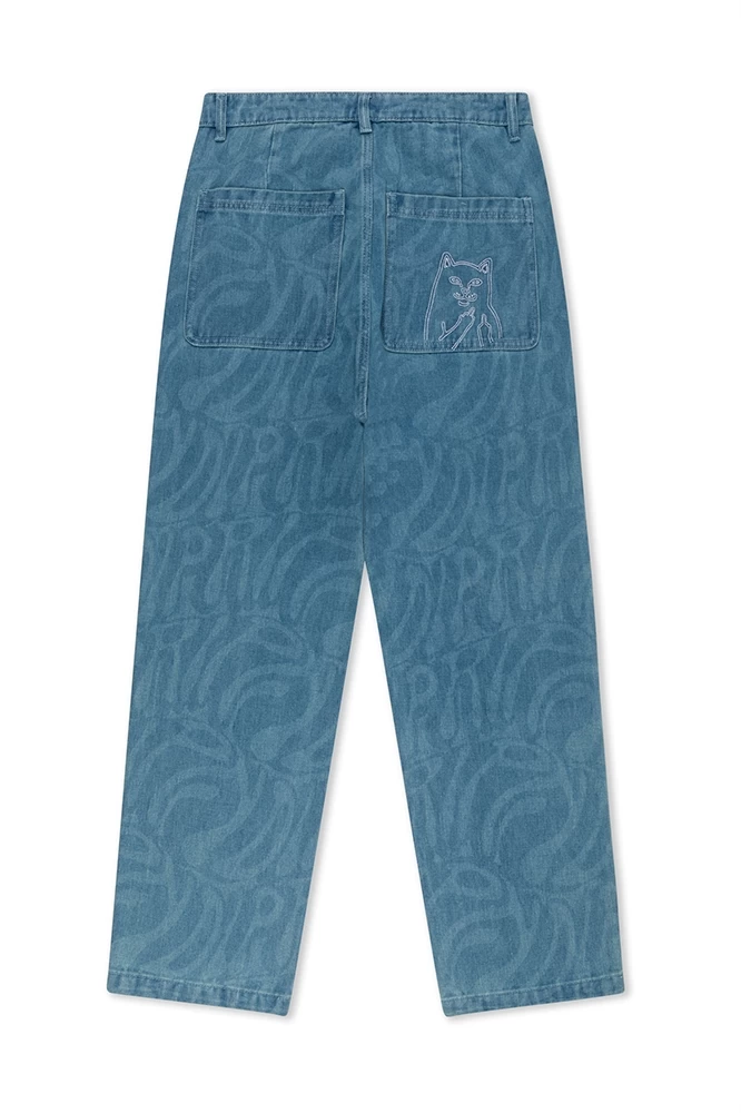 RIPNDIP WILSHIRE DENIM PANTS MEDIUM WASH 4 RIPNDIP WILSHIRE DENIM PANTS MEDIUM WASH – Bild 2