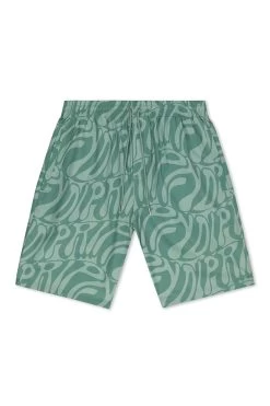 RIPNDIP WILSHIRE SWIM SHORTS PINE