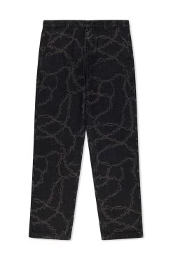RIPNDIP WIRED DENIM PANTS BLACK