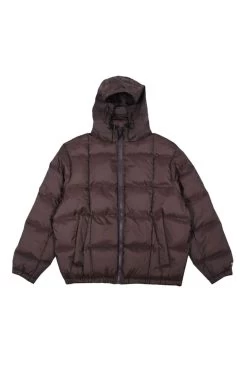 Theories Of Atlantis Brick Puffer Jacket Chocolate
